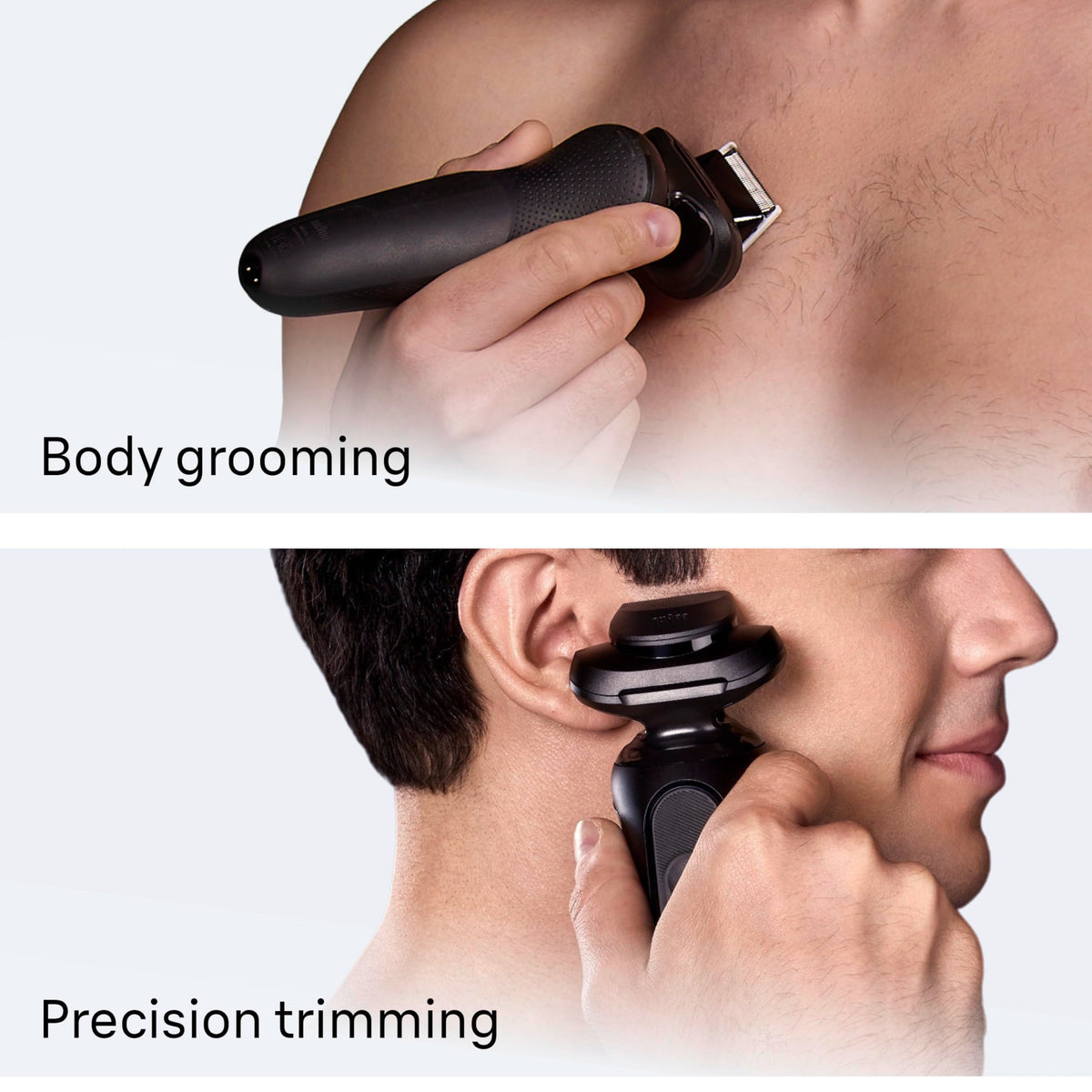 Black Wet & Dry Electric Shaver with Trimmer Q511