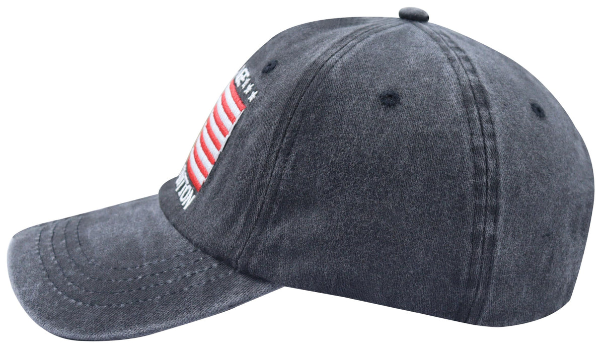 Vintage American Flag Baseball Cap V446439