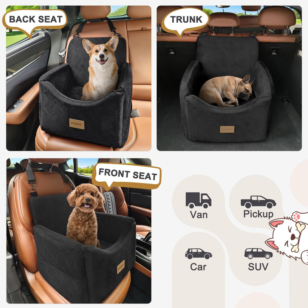 Dog Car Seat with Detachable Washable Cover and Cushion D521