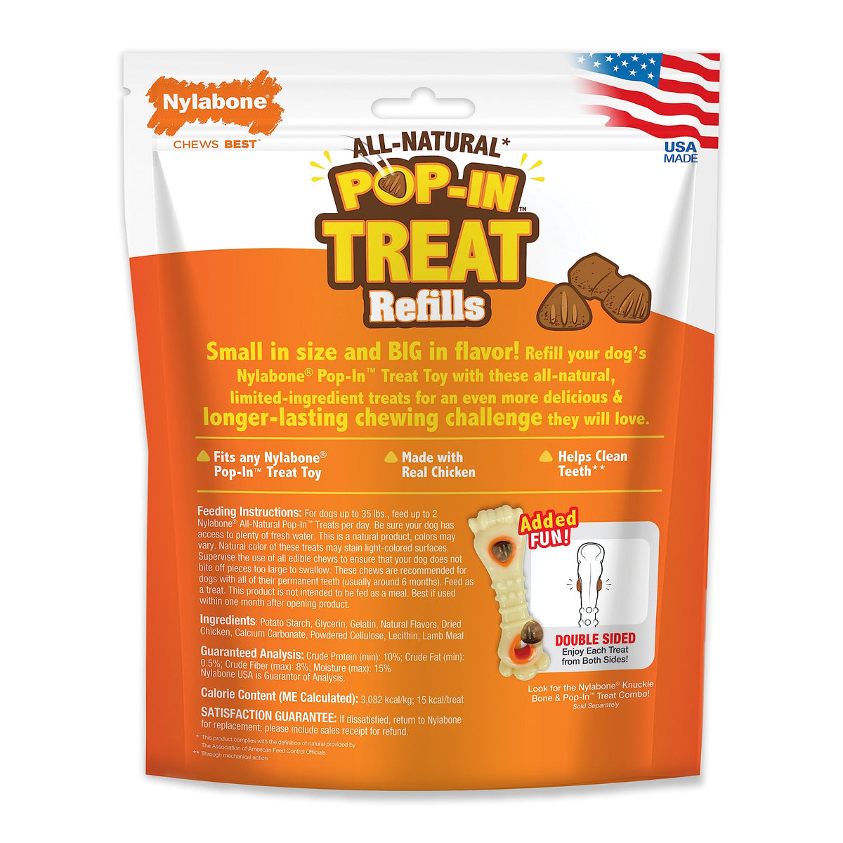 Chicken Dog Treat Refills, 90 Count D41669
