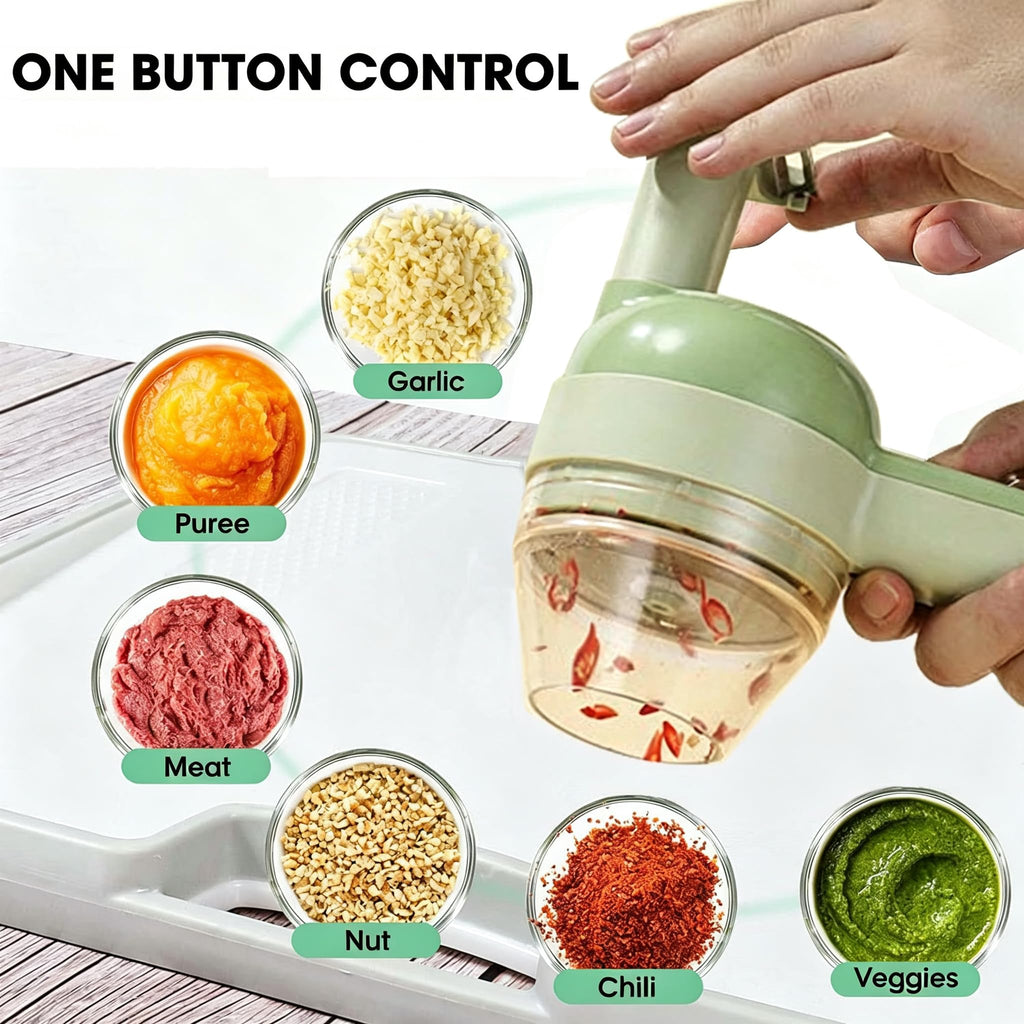 5-in-1 Electric Food Chopper and Slicer E1628