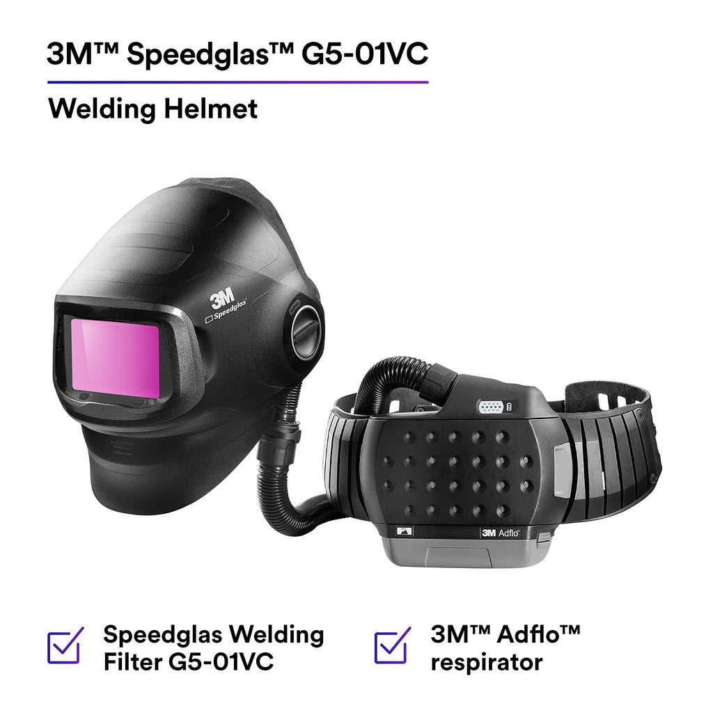 Heavy-Duty Welding Helmet with PAPR Assembly P753