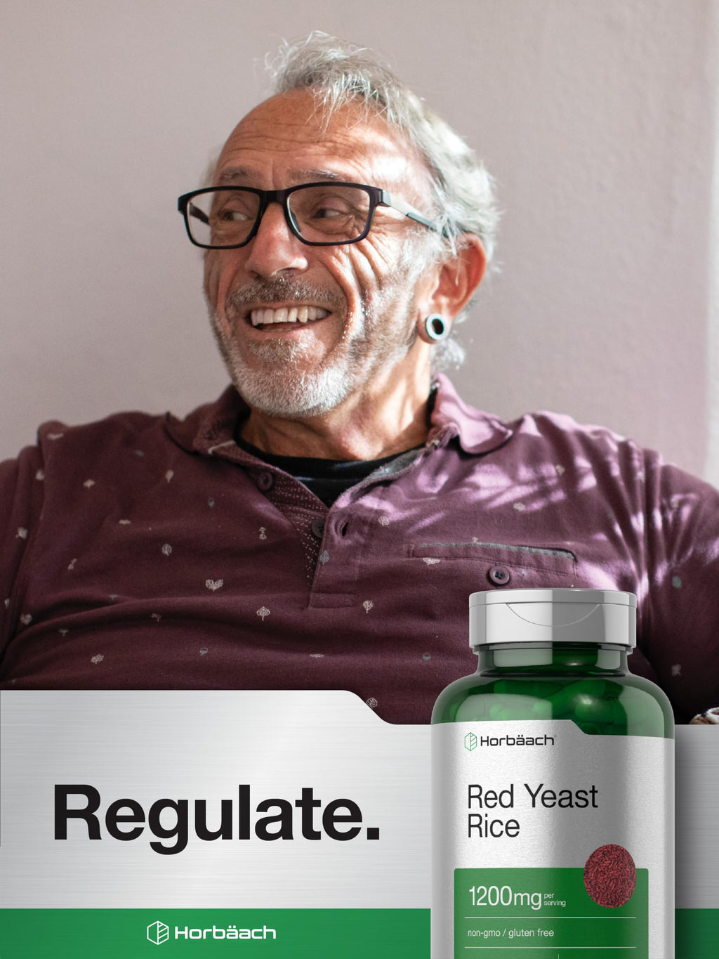 Red Yeast Rice 1200 mg 120 Capsules H35615
