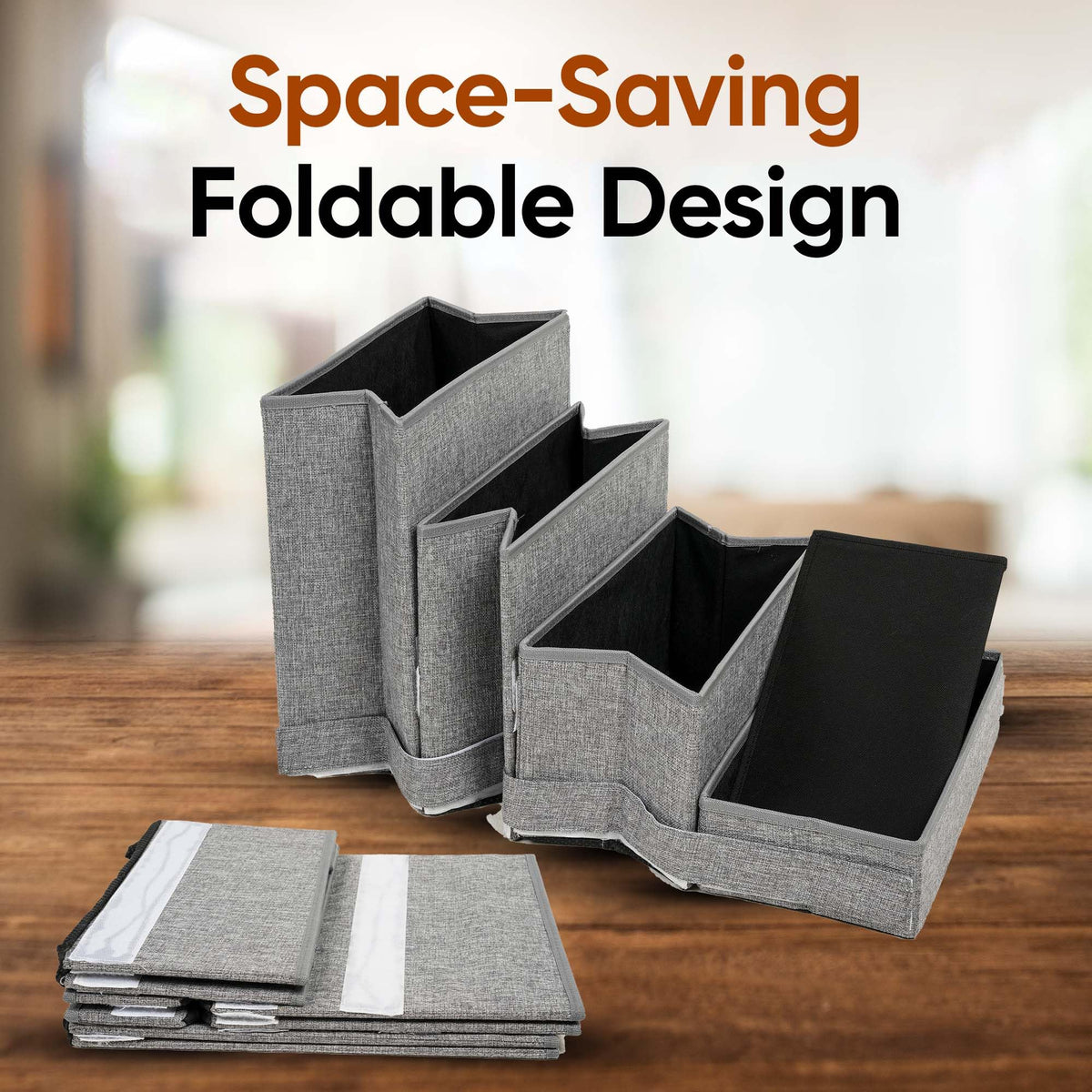 Foldable Pet Stairs with Storage S7682