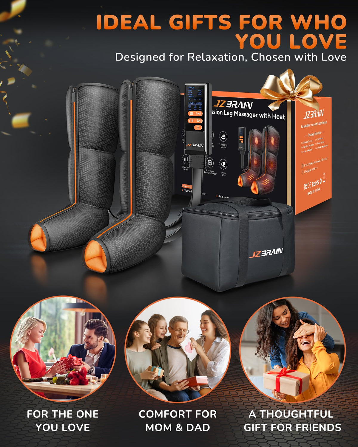 Leg Compression Massager with Heat M985