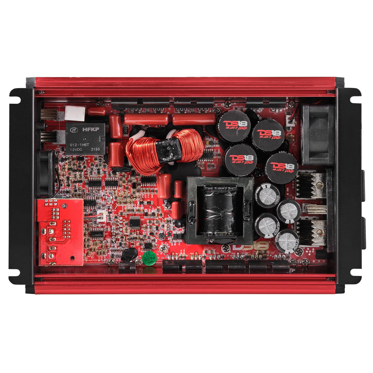 Compact Full-Range Class D 1-Channel Amplifier 2,500 Watts RMS S2665