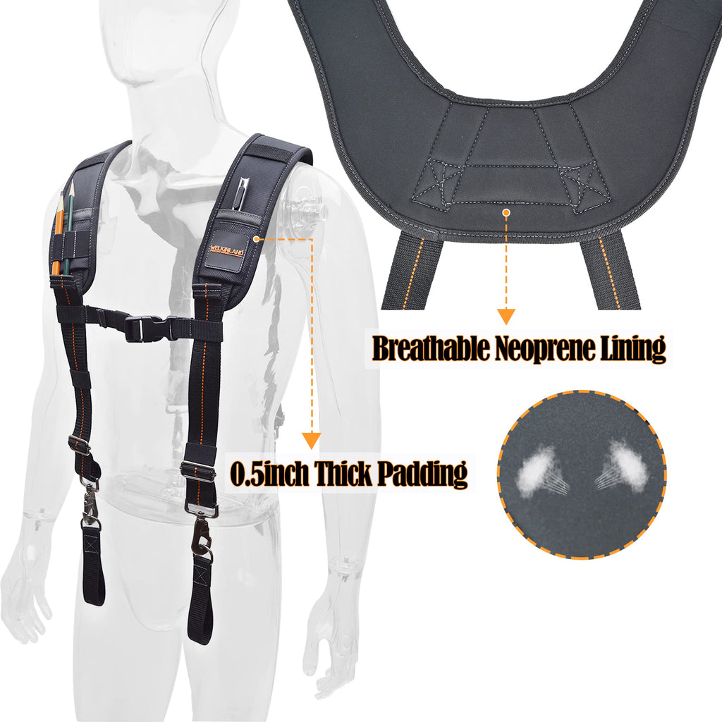 Padded Tool Belt Suspenders M2841