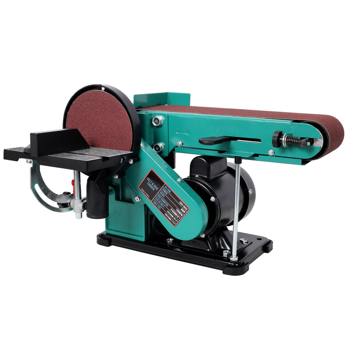 4" x 36" Belt Sander & 6" Disc Polisher Grinder Sander W2216