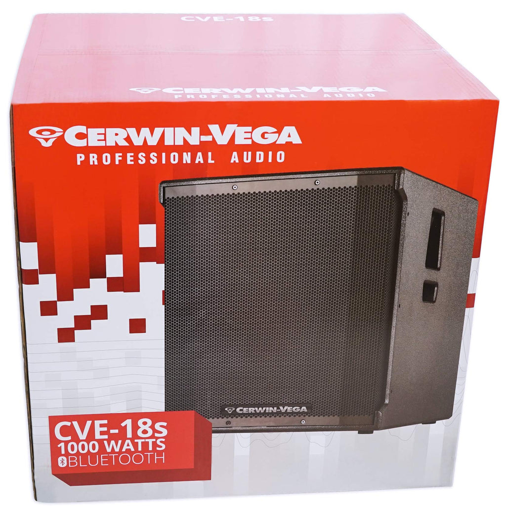 18" 1000 Watt Powered Subwoofer with Bluetooth G4178