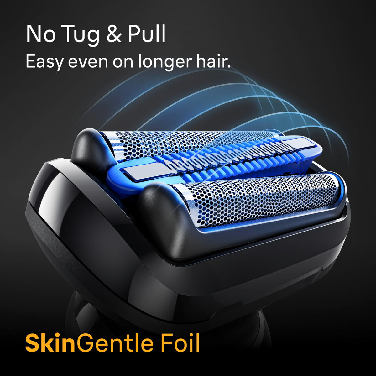 Black Wet & Dry Electric Shaver with Trimmer Q511