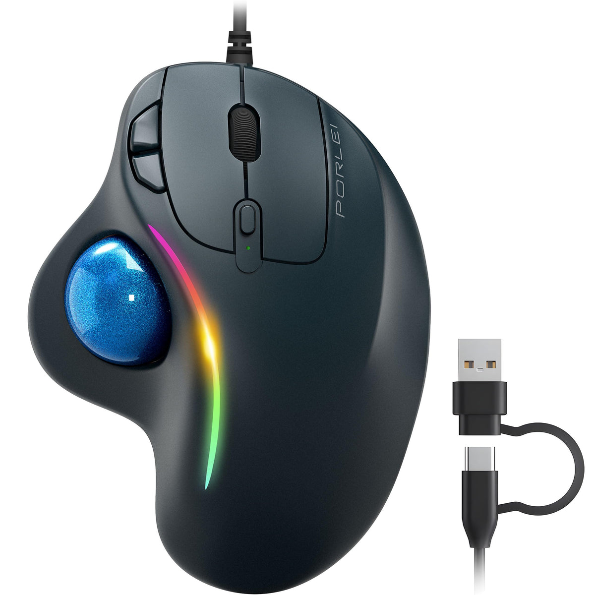Ergonomic Trackball Mouse M397