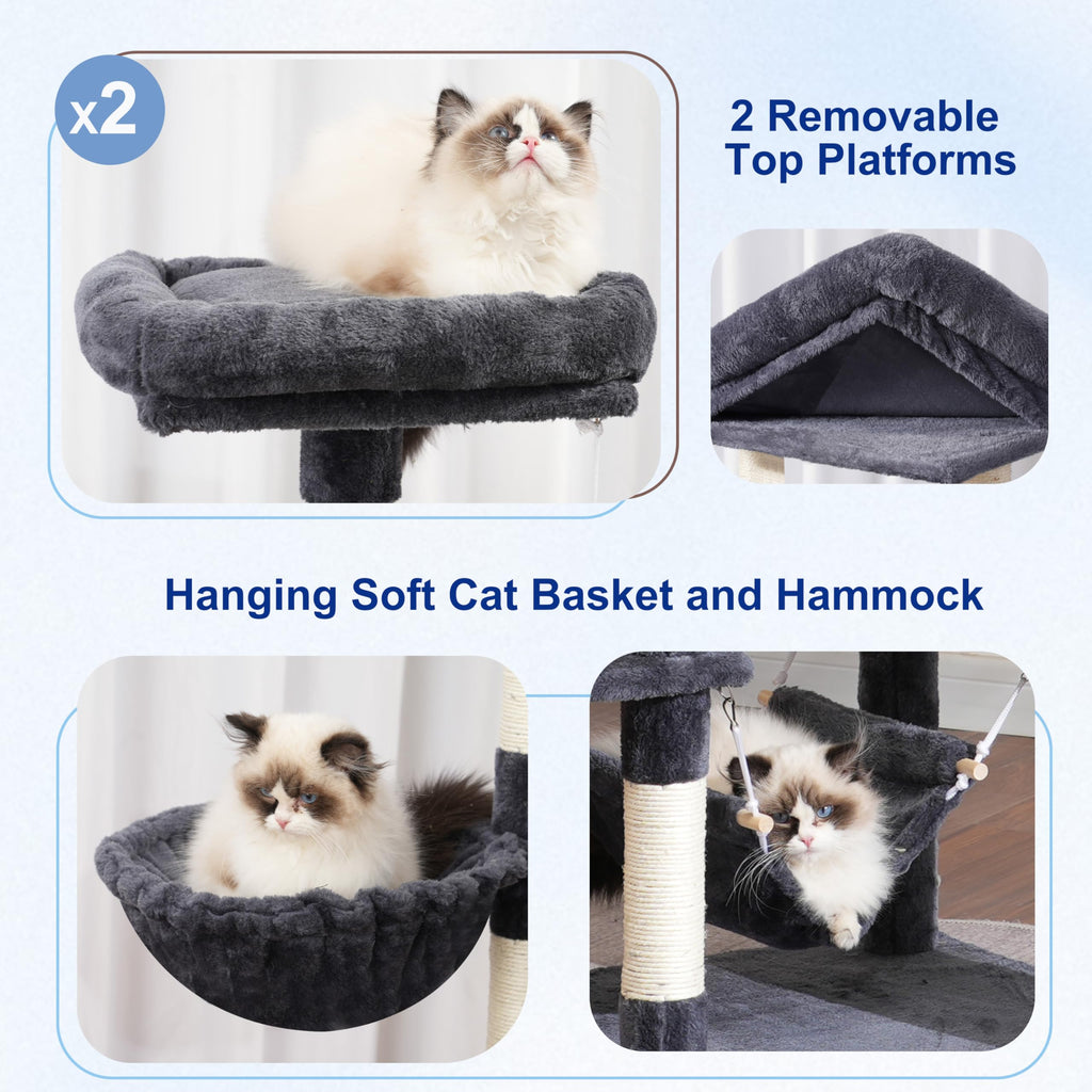 71'' Cat Tree with Scratching Post Q25164