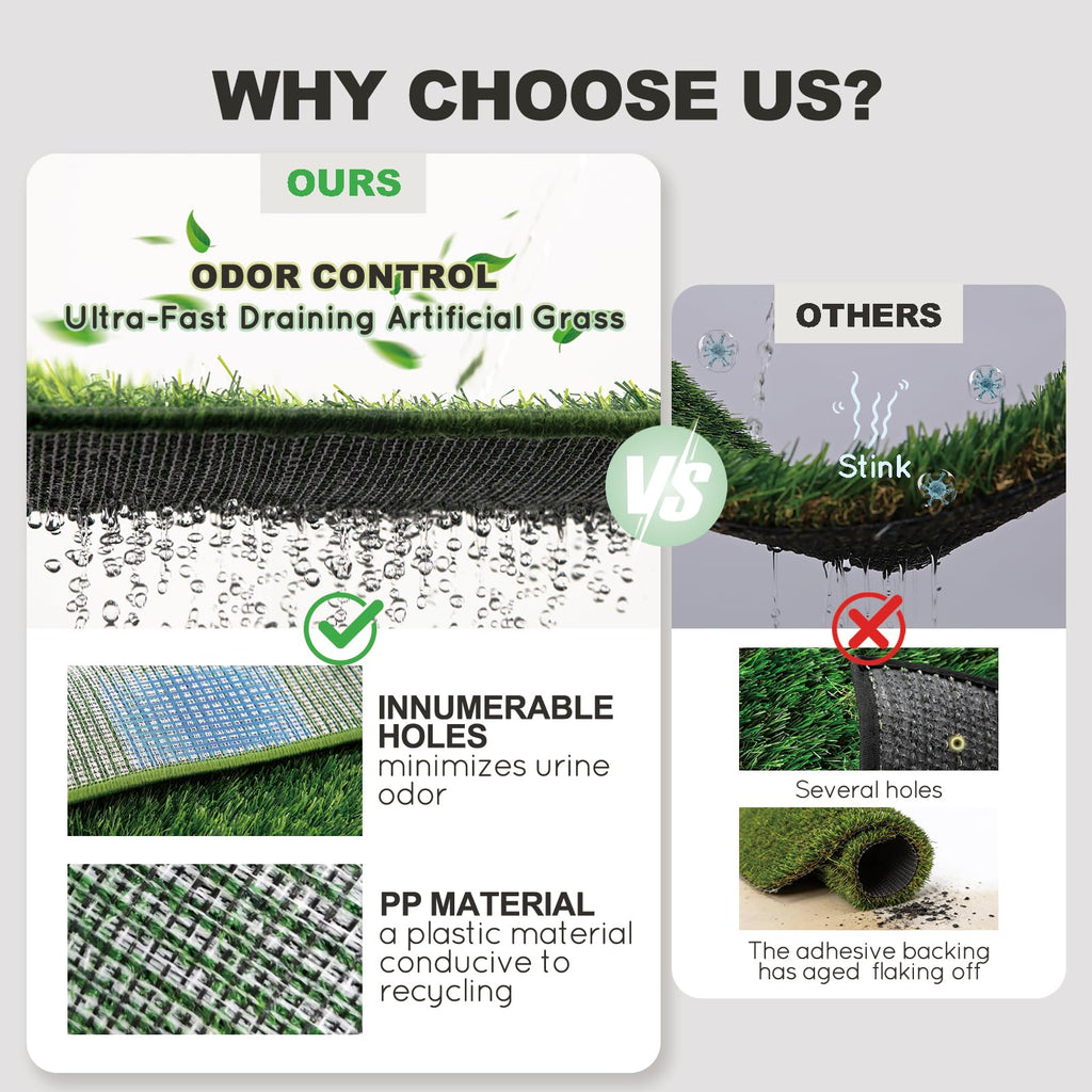 Dog Grass Pad with Tray T260