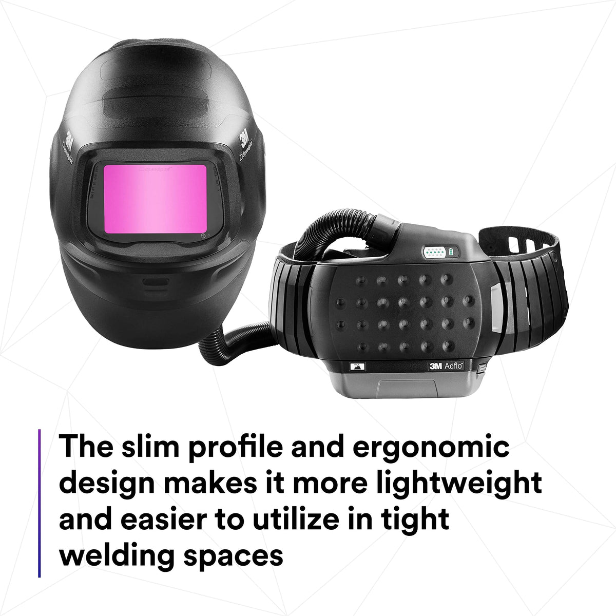 Heavy-Duty Welding Helmet with PAPR Assembly P753