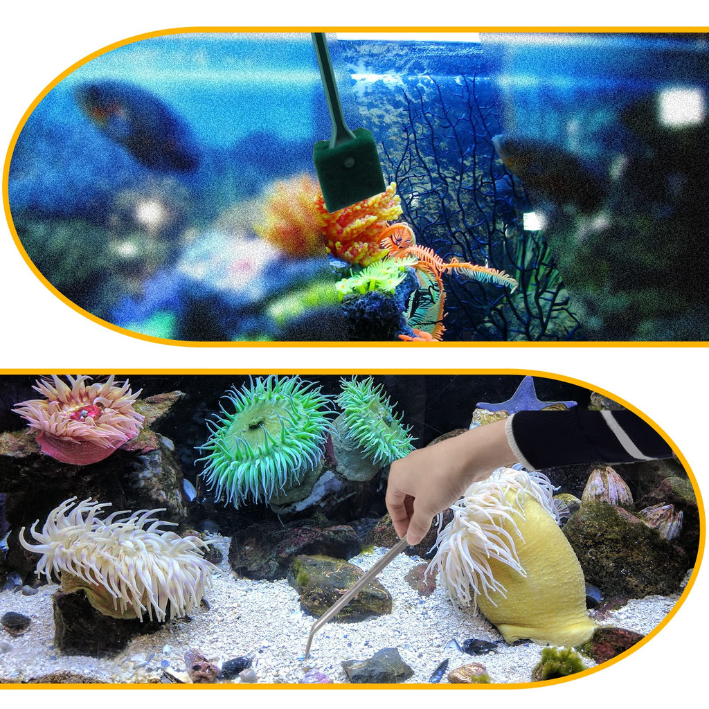 8 in 1 Stainless Steel Aquarium Cleaning Tools Q80268