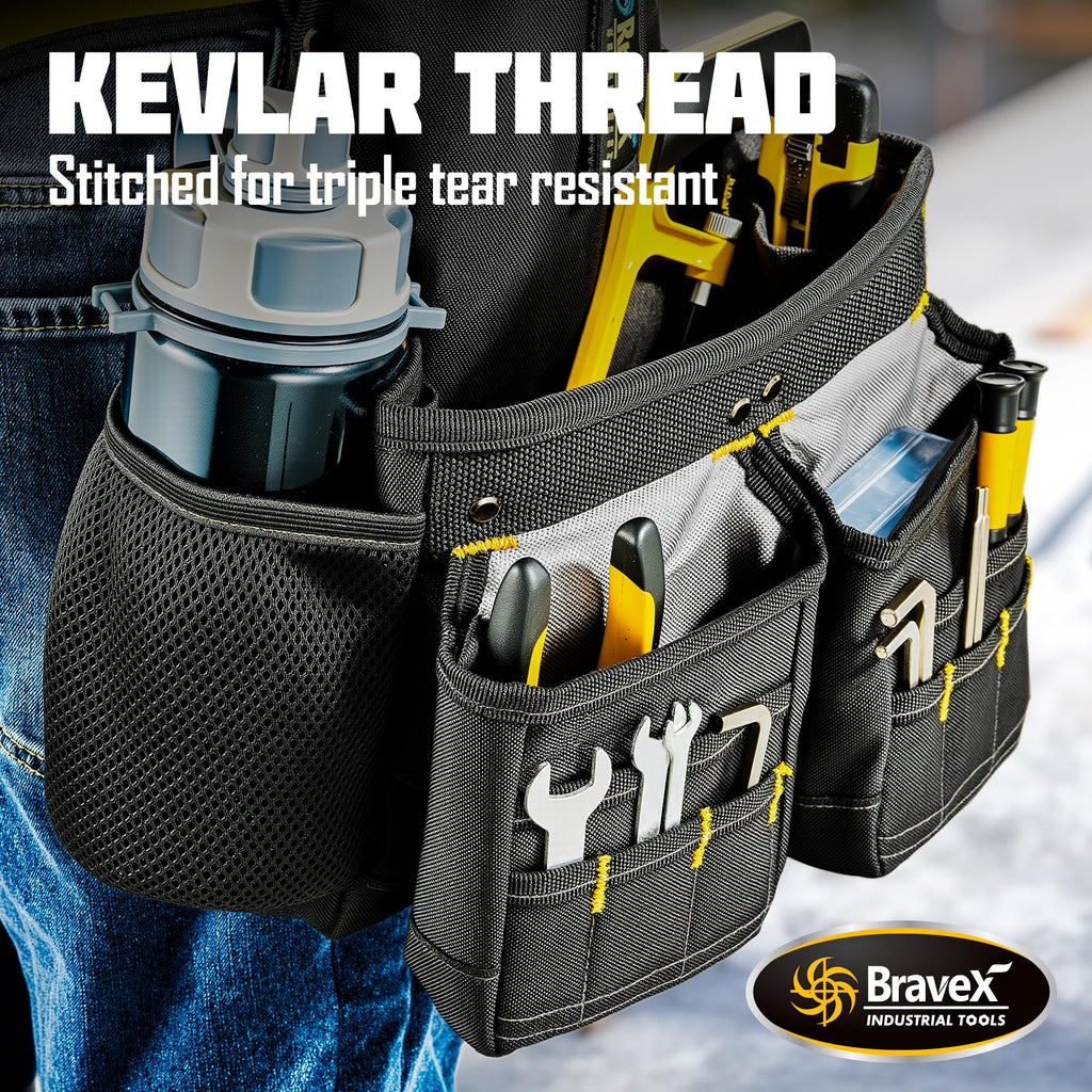 Tool Belt Suspenders 20 Bags 1200D Ballistic Nylon Y693115