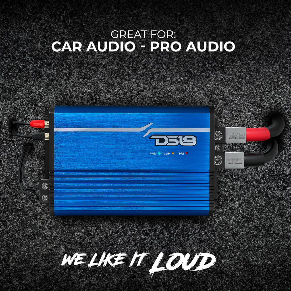 Compact Full-Range Class D 1-Channel Amplifier 2,500 Watts RMS S2665