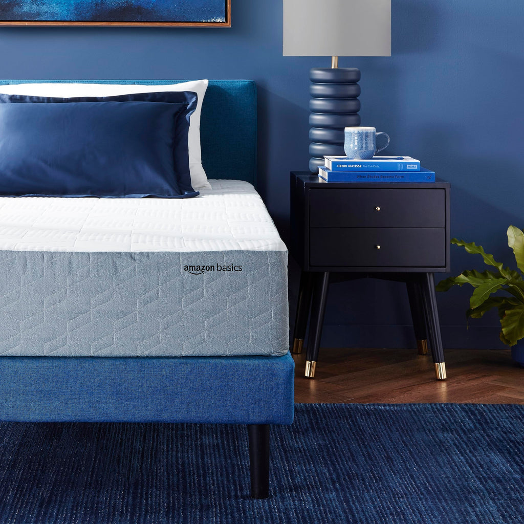 Medium-Firm Cooling Gel Memory Foam Mattress, Twin Size I4651