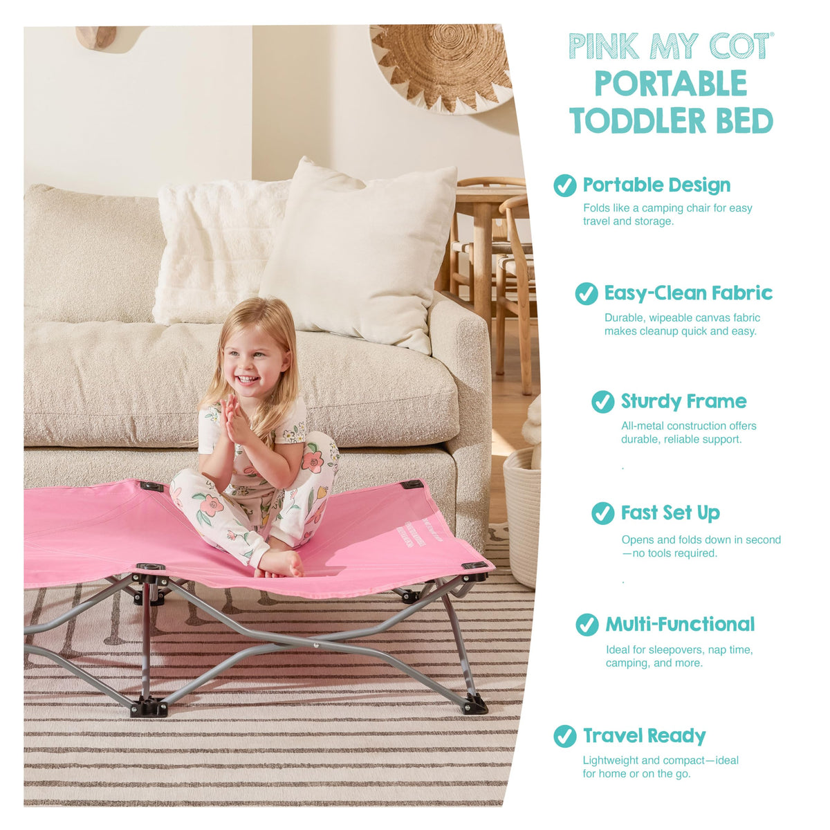 Portable Toddler Cot P751863