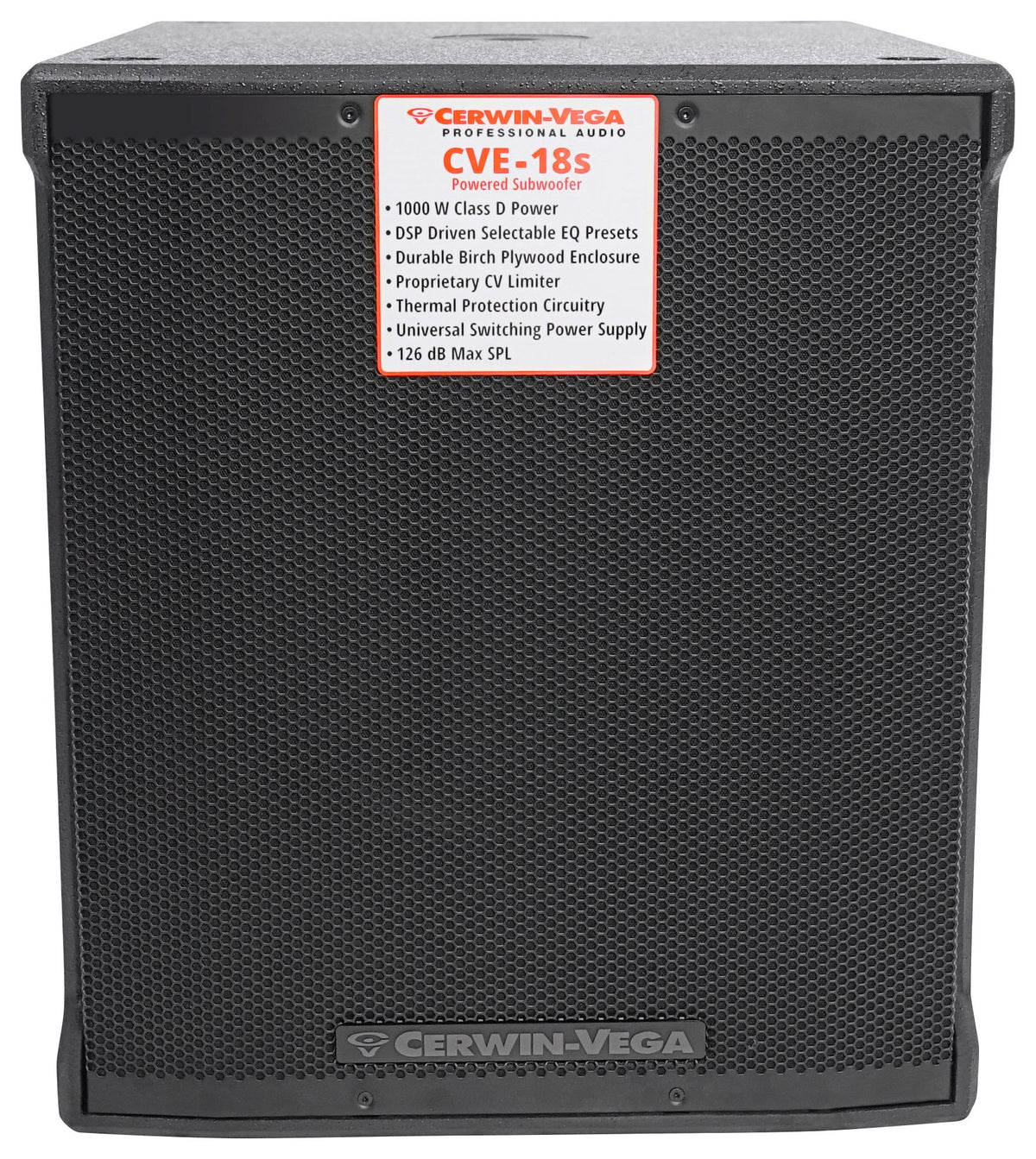 18" 1000 Watt Powered Subwoofer with Bluetooth G4178